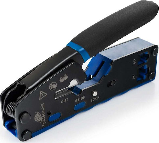 Spacetronik Πρέσα Ακροδεκτών Δικτύου RJ12, RJ11, RJ45