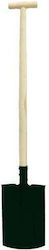 Unimet Straight Shovel with Shaft 118.5cm