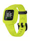Garmin Kids Digital Watch Vivofit Jr 3 with Rubber/Plastic Strap Green
