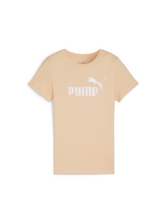 Puma Παιδικό T-shirt Peach-Fizz Summer