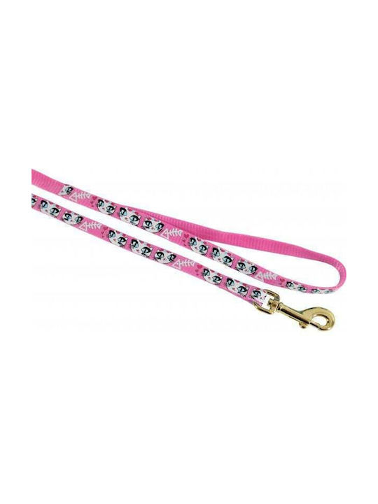 Zolux Cat Harness with Guide Pink