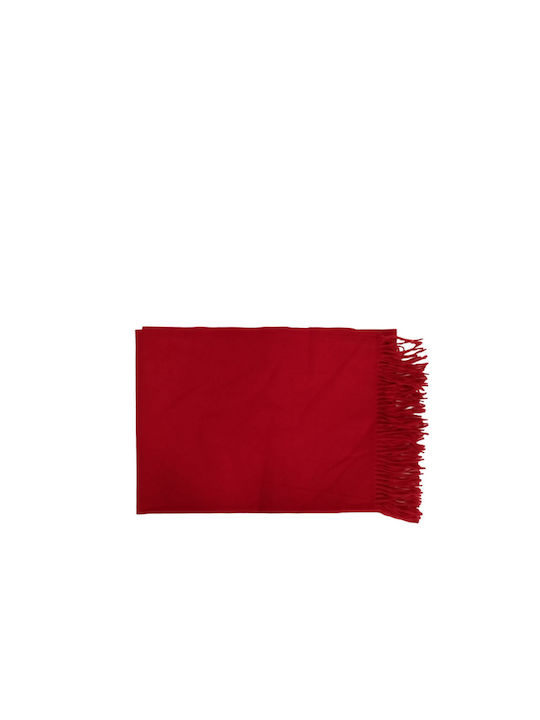 Byblos Women's Wool Scarf Red