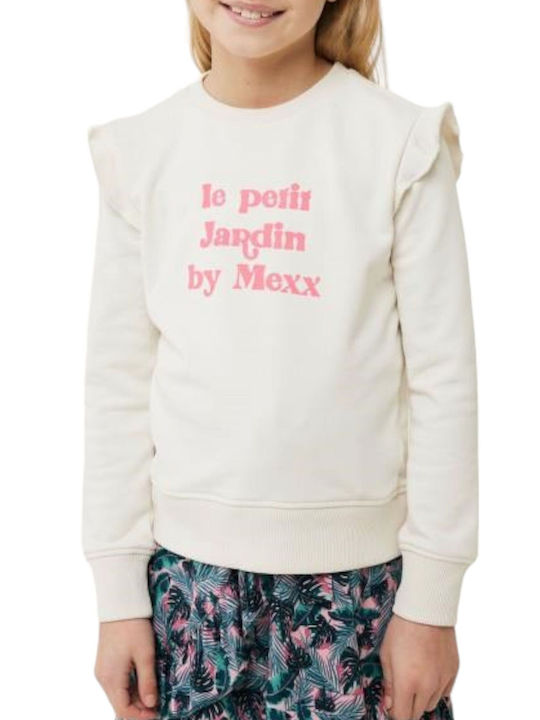 Mexx Παιδική Μπλούζα Μακρυμάνικη Off White