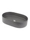 Deante Επικαθήμενος Νιπτήρας Πορσελάνης 55x35cm Γκρι