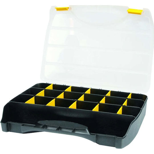 Vorel Werkzeugkoffer-Organisator Schwarz 36x27cm