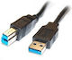 Premiumcord Usb-a Usb-b Cable 5 M Black Ku3ab5bk