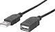 Manhattan Usb-a Usb-a Cable Usb 3m Black 364898