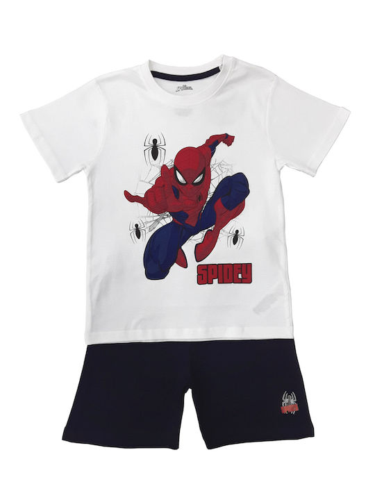 Disney Kids Pyjamas Summer Cotton Dark Blue