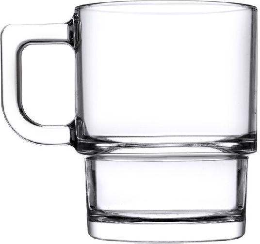 Espiel Hill Mug Glass Transparent 320ml