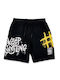Kids' Shorts/Bermudas Fabric Black