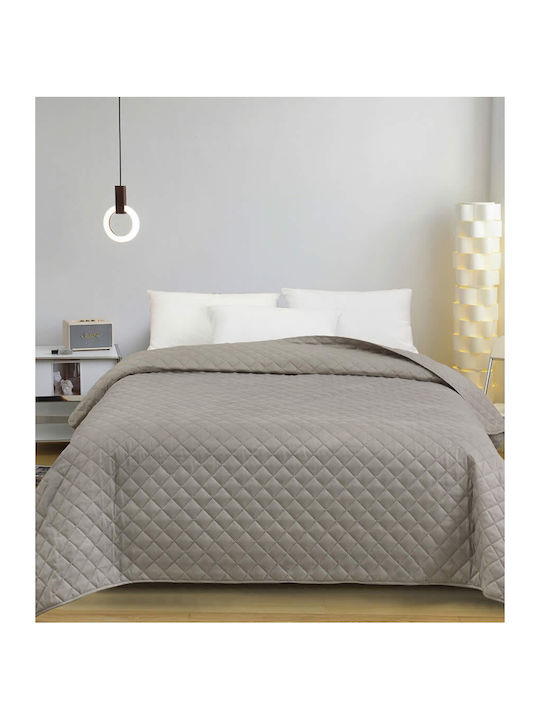 Melinen Tosca Coverlet King Size Microfiber Grey 260x240cm