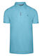 Prince Oliver Herren Shirt Polo Hellblau