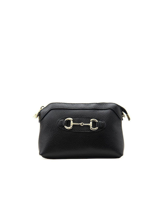 Matchbox Leather Women's Bag Crossbody Black