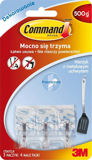 Herlitz Command Hooks 170674 Clear Plus Fâzi 3 Plus 4