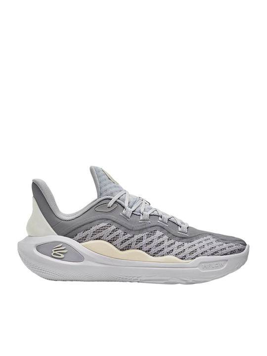 Curry 11 Low Grey Basketball Shoes