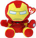 TY Plush Beanie Babies Soft Marvel Iron Man For 3+ Years 15 cm
