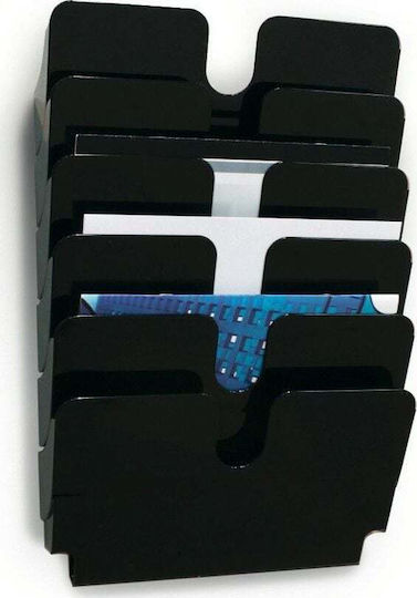 Durable Black Horizontal A4 Document Holder Flexiplus 6 Durable