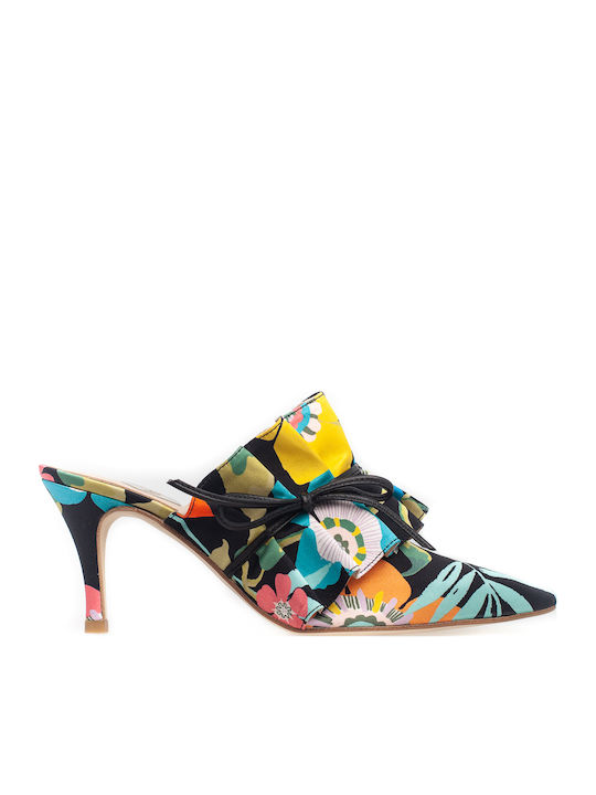 Ras Leather Mules Multicolour 9671