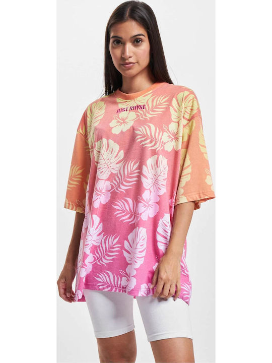 Just Rhyse Γυναικείο T-shirt Pink