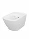Cersanit Clean On Wall-Mounted Toilet White