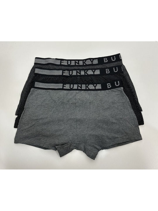Herren Boxershorts Mehrfarbig 3Packung