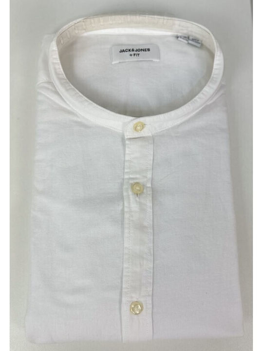 Jack & Jones Ανδρικό Πουκάμισο White