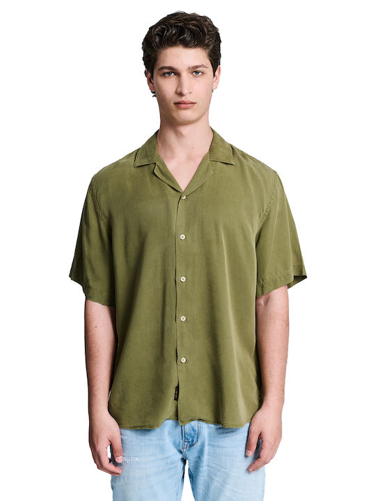 Staff Teddy Short-sleeved Shirt Olive