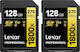 Lexar Professional 1800x SDXC 128GB U3 V60 UHS-...