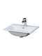 Cersanit Countertop Sink Ceramic 50x39.5cm Red