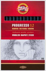 Koh-i-noor Progress 9b Pencil 12 Pcs