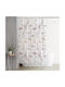 Viopros Shower Curtain 180x180cm Eden