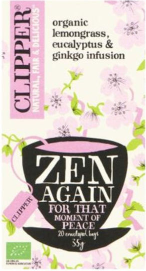 Clipper Zen Again Смес от билки Органичен продукт 20 Чанти
