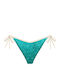 Marielle Bikini Brazil with Blue Laces