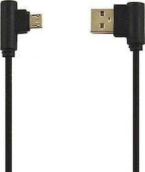 22492 Regular USB 2.0 σε micro USB 2m Μαύρο 22492 Regular USB 2.0 σε micro USB 2m Μαύρο