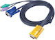 Aten Καλώδιο KVM 2L5202P 1.8m