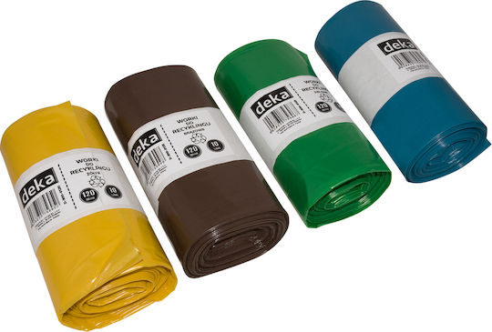 DEKA nuts Σακούλες Απορριμάτων Χωρητικότητας 120lt Μπλε