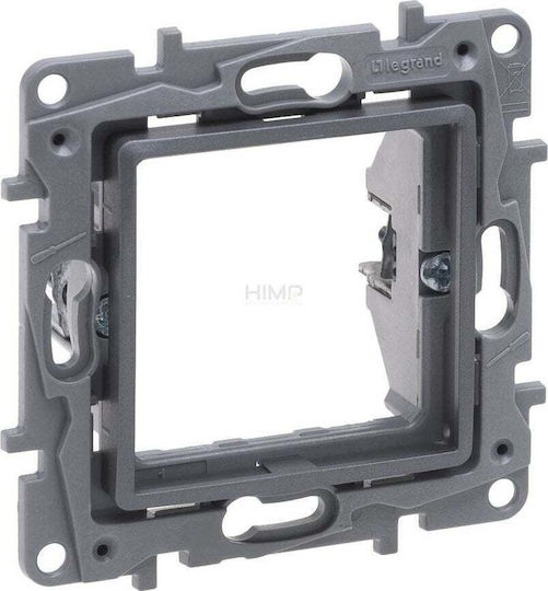 Legrand Niloe Schalterhalterung in Gray Farbe 762389