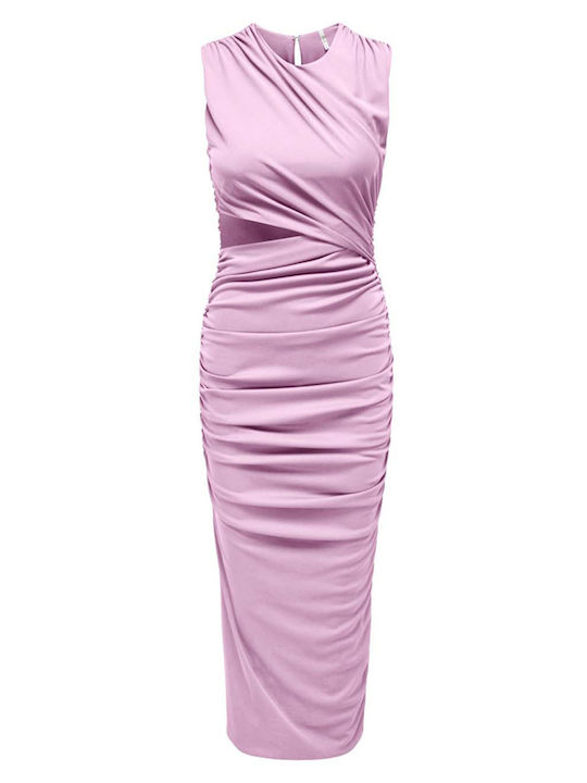 Only Maxi Rochie Pirouette Purple