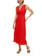 S.Oliver Maxi Rochie RED
