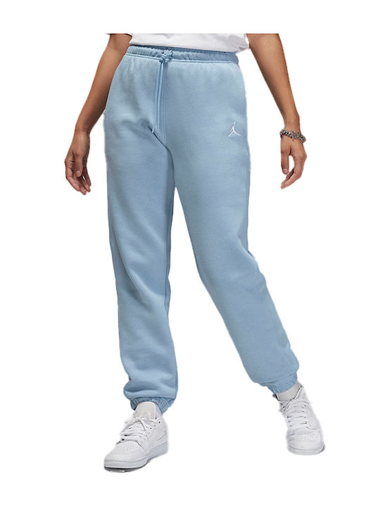 Παντελόνι Φόρμας με Λάστιχο Fleece Μπλε
