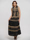 Ble Resort Collection Maxi Kleid Black