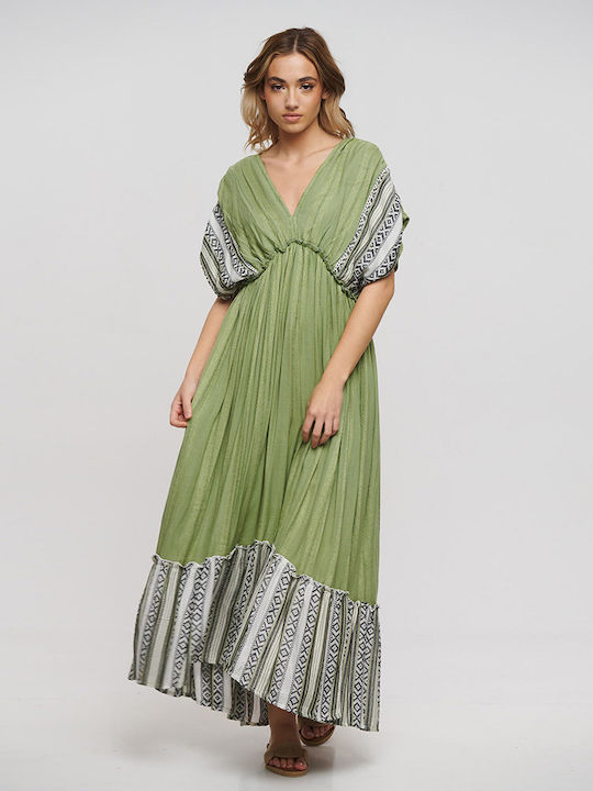 Ble Resort Collection Maxi Kleid Green