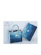 Damentasche Tote Handtasche Blau