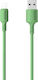 Somostel USB-A to Lightning Cable Πράσινο 1.2m