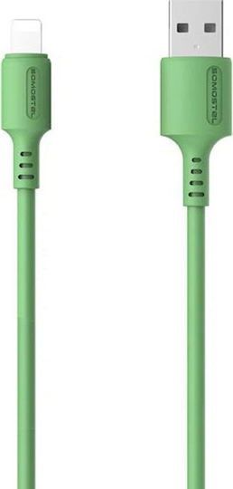 Somostel USB-A to Lightning Cable Πράσινο 1.2m
