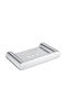 Deante Wall Mounted Bathroom Shelf Metallic Silver