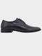 Καλογήρου Men's Leather Dress Shoes Black