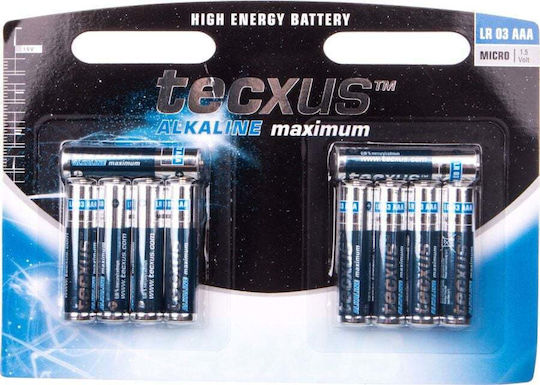 Tecxus Αλκαλικές Μπαταρίες AAA 1.5V 10τμχ