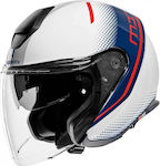 Schuberth M1 Pro Mercury Red Κράνος Μηχανής Jet ECE 22.05 1350gr