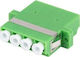 Lanberg Glasfaser-Adapter FA-LCAP-SQ01-0001-BU 1 Stück
